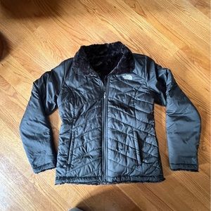 The North Face Reversible fleece/puffer zip up